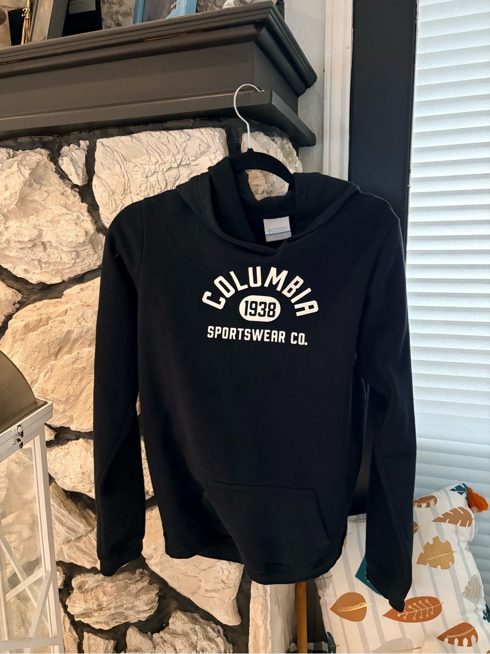 Men's Black Columbia Hoodie